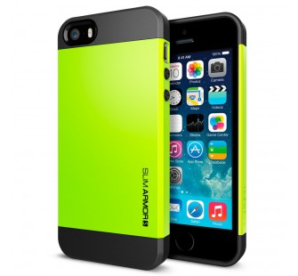 Чехол для iPhone 5S Case Slim Armor S Лайм