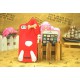 Чехол для iPhone 5/5s  Кролик Moschino Violetta Rabbit Красный