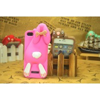 Чехол для iPhone 5/5s  Кролик Moschino Violetta Rabbit Розовый