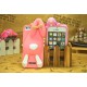 Чехол для iPhone 5/5s  Кролик Moschino Violetta Rabbit Розовый бледный