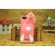 Чехол для iPhone 5/5s  Кролик Moschino Violetta Rabbit Розовый бледный
