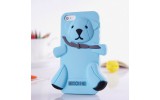Чехол для iPhone 5 Медведь Moschino Bear Голубой
