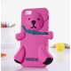 Чехол для iPhone 5 Медведь Moschino Bear Розовый