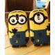 Чехол для Galaxy S4 Minions / Миньон Темно-синий